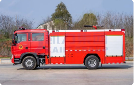 Howo Foam Fire Truck